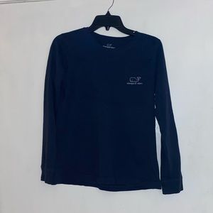 Blue vineyard vines shirt